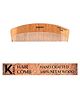 KINDED Handmade Oil Treated Wooden Hair Comb - Neem Wood NW83, Regular Tooth