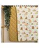 A Toddler Thing 100% Organic Muslin Cotton Quilt Forest Fun Brown Newborn babies to 5 years