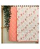 A Toddler Thing 100% Organic Muslin Cotton Quilt Little Carnival Pink Newborn babies to 5 years