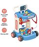 Azhari Cute Trolley Medi Care Toy 37 Pcs Toy for kids Color May Vary
