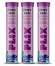PLIX Hyaluronic Acid | For Radiant Skin | Blueberry Flavor | Skin Hydration | 45 capsules | Pack Of 3