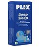 PLIX Deep Sleep Oral Dissolving 30 Mini Mints Effervescent with Premium Eye Mask | Jatamansi Extract | 5mg
