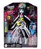 ?Monster High Frankie Stein Doll with Glam Monster Fest Outfit and Festival Themed Accessories like Snacks, Band Poster, Statement Bag and More - Height 28 cm
