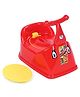 Ratnas Potty Chair With Lid - Red Yellow