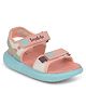 LIBERTY Colour Blocked Sandals - Peach