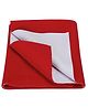AEREX Waterproof Baby Bed Protector Dry Sheet | Bed Pad Anti-Piling Fleece Extra Absorbent Washable Mattress Protector | Bed Protector Sheet for Newborn Babies, Infants, Kids & Toddlers (S, Maroon)