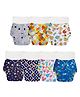 SuperBottoms BASIC Reusable Cloth Diaper for Babies 0-3 Years | Freesize Adjustable, Washable and Reusable Cloth Diaper for babies | Shell with insert | Pack of 7
