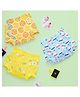 SuperBottoms Padded Underwear with Plane & Boat Print Pack of 3 - Multicolor