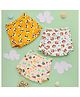SuperBottoms Potty Training Pants for Mess-Free Diaper-Free Time with Panda & Floral Print Pack of 3 - Yellow Baby Pink