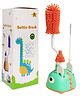 FunBlast Baby Bottle Cleaning Brush Set with Stand 4-Pieces - Green