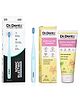 Dr.Dento Neo Electric Toothbrush with Vanilla Icey Mint Toothpaste (125g) | Battery Powered | Ergonomic Design | Soft Bristles | Includes Replacement Brush Head & Manual