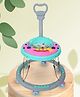 Bishmeva Baby Walker for 6-18 Months with Music and Detachable Parents Push Handle for Unisex Kids