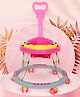 Bishmeva Baby Walker for 6-18 Months with Music and Detachable Parents Push Handle for Unisex Kids