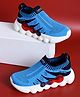 ABROS Colour Blocked & Mesh Detailed Shoes - Navy & Royal Blue