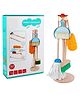 Azhari Wooden Cleaning Tools Set Complete Household Pretend Play Role Play Cleaning Set Toy for Kids Color May Vary