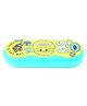 Disney by Gluman Peapod Pencil Box with Clip Lock & 3D Grogu Print - Aqua Blue