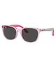 Ray-Ban Colour Blocked UV Protected Sunglasses - Grey & Pink