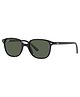 Ray-Ban Solid UV Protected Square Sunglasses - Black & Green