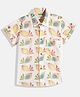 Vastrarth Cotton Half Sleeves Birds Printed Shirt - Multi Colour