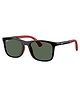 Ray-Ban Colour Blocked UV Protected Square Sunglasses - Red & Green