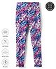 Pine Active Knit Full Length Super Stretch Printed Leggings - Multicolor