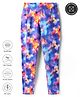 Pine Active Knit Full Length Super Stretch Printed Leggings - Multicolor
