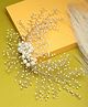 Vogue Hair Accessories  Big Pearl Hair Accessories - Gold