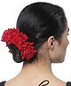 Vogue Hair Accessories Rose Juda Hair Accessories - Red