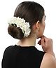 Vogue Hair Accessories Rose Juda Hair Accessories - White