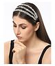 Vogue Hair Accessories Tripple Net Hairband Headband - Silver