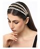 Vogue Hair Accessories Tripple Net Hairband Headband - Multi