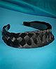 Vogue Hair Accessories Hair Braid Hairband Headband - Black