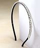 Vogue Hair Accessories Handmade Single Line Hairband Headband - Silver