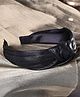Vogue Hair Accessories Shimmer Fabric Knot Hairband Headband - Black