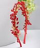 Vogue Hair Accessories Handmade Hairband Headband - Red