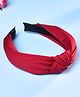 Vogue Hair Accessories Fabric Knot Hairband Headband - Red