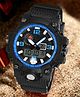 Kool Kidz Young Mission Analog & Digital Sports Watch - Blue