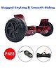 Pulseboard H9 Heavy duty SUV Hoverboard (Redfire) UL 2272 Certified Hoverboard Self Balancing Electric Scooter 8 Inch for Adult and Kids with LED Light and Bluetooth Speakers