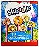 Skoodle Triangular Colour Pencils Multicolour - 12 Shades