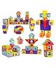 Bunie House Building Block Toy for Kids - 120 Pcs with 16 Windows