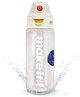 Bunie BPA Free Stylish Water Bottle with Straw - White