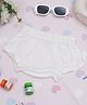 Creative Kids Cotton Woven Solid Shorts - White