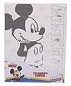 Disney Colour Me Canvas with 6 Tempera Colors - Multicolor