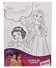 Disney Colour Me Canvas with 6 Tempera Colors - Multicolor