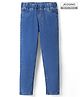 Pine Kids Woven Ankle Length Washed Denim Jeggings - Blue