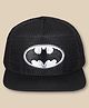Kidsville DC Comics Featuring Batman Logo Designed Cap - Black-  Diameter 54 Cms