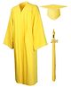 RAJ FANCY DRESSES Full Sleeves Convocation Theme Costume Set - Yellow