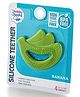 Sunny Banana Shaped Silicone Teether & Soothers ( Colour May Vary )