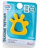 Sunny Palm Shaped Silicone Teether & Soothers ( Colour May Vary )