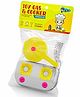 Sunny Toy Gas & Cooker Stainless Steel Kitchen Set - Yellow